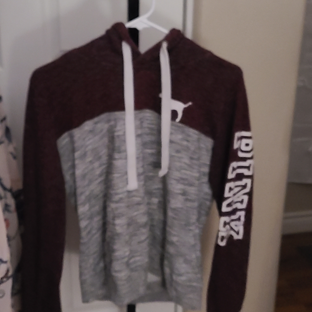 Reflex Brown and Cream Hoodie